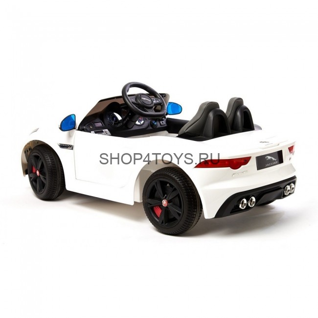 Детский электромобиль DMD-218 Jaguar RS-3 White 12V - DMD-218-WHITE