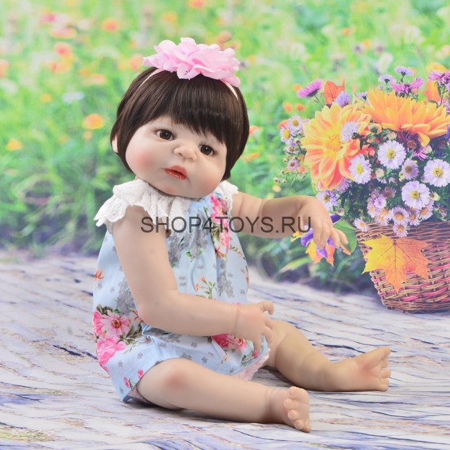 Кукла реборн силиконовая девочка Лили Кукла реборн силиконовая девочка Лили