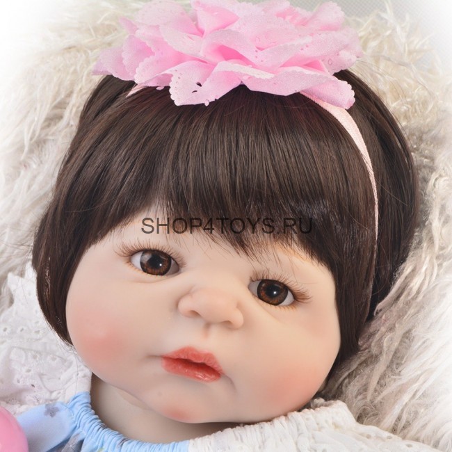 Кукла реборн силиконовая девочка Лили Кукла реборн силиконовая девочка Лили