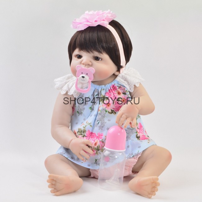 Кукла реборн силиконовая девочка Лили Кукла реборн силиконовая девочка Лили