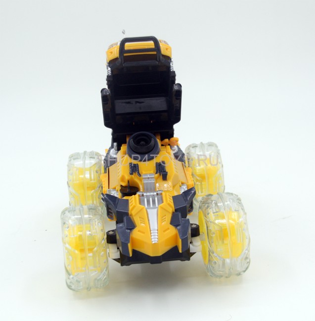 Радиоуправляемая машина-перевертыш Bubble Car желтая - 333-PP03 Радиоуправляемая машина-перевертыш Bubble Car желтая - 333-PP03