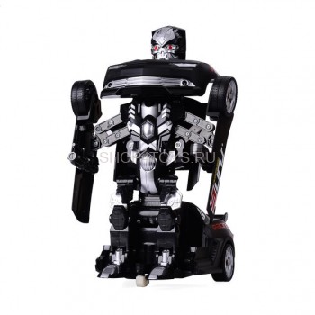 Радиоуправляемый робот-трансформер JQ Troopers Fierce - TT-661A Радиоуправляемая машинка и робот одновременно, оснащенные звуковыми и световыми эффектами. Робот - десептикон из известного фильма трансформеры