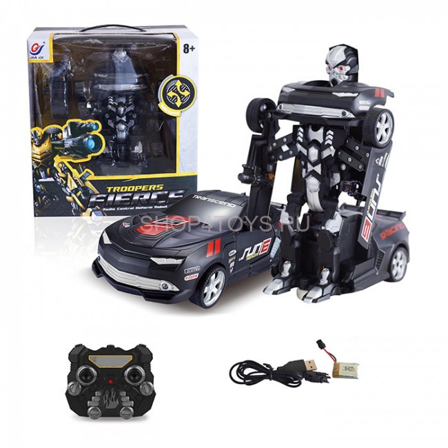 Радиоуправляемый робот-трансформер JQ Troopers Fierce - TT-661A Радиоуправляемый робот-трансформер JQ Troopers Fierce - TT-661A