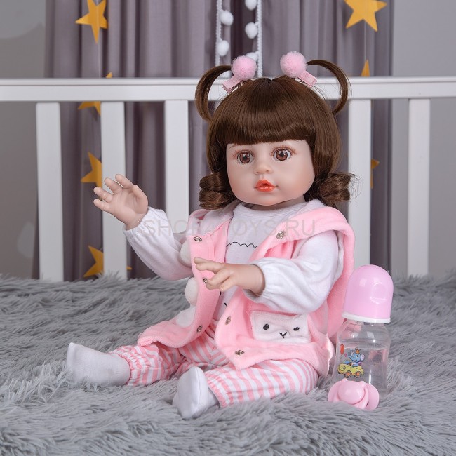Реборн силиконовая Аришка