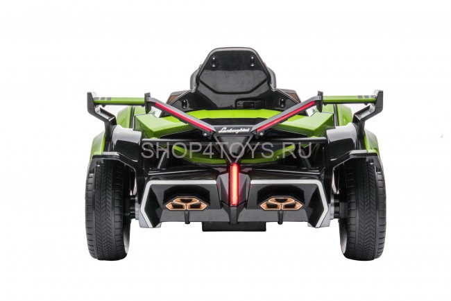 Детский электромобиль Lamborghini V12 Vision Gran Turismo 4WD 12V - HL528-LUX-GREEN
