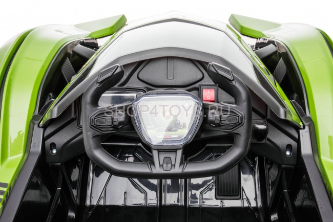 Детский электромобиль Lamborghini V12 Vision Gran Turismo 4WD 12V - HL528-LUX-GREEN