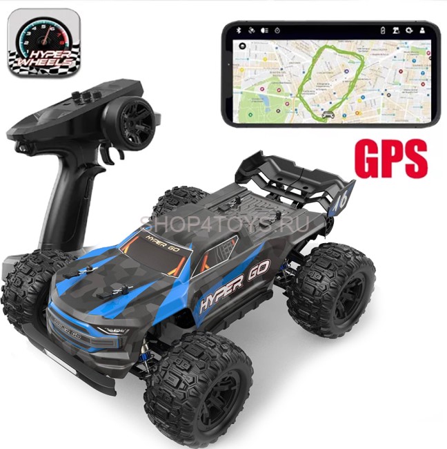 Радиоуправляемый трагги MJX Hyper Go 4WD GPS 1:16 2.4G - MJX-H16E Радиоуправляемый трагги MJX Hyper Go 4WD GPS 1:16 2.4G - MJX-H16E