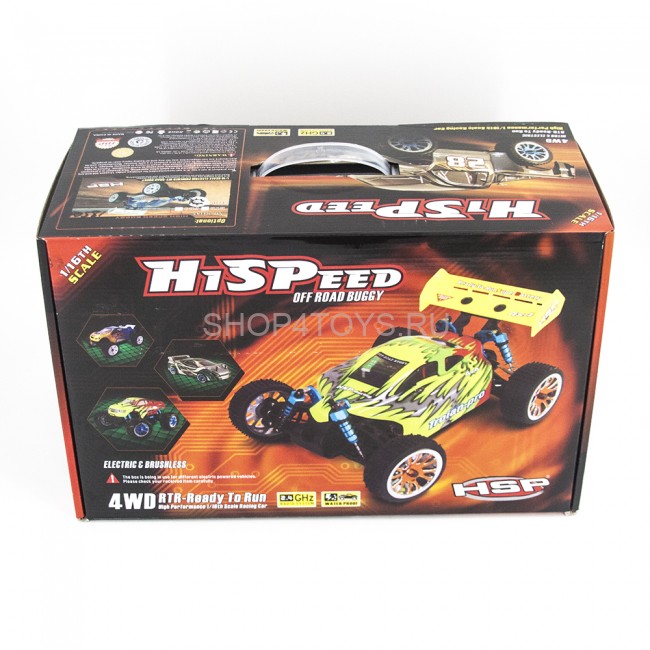 Радиоуправляемая багги HSP Troian TOP 4WD 1:16 2.4G - 94185TOP-18506 Радиоуправляемая багги HSP Troian TOP 4WD 1:16 2.4G - 94185TOP-18506