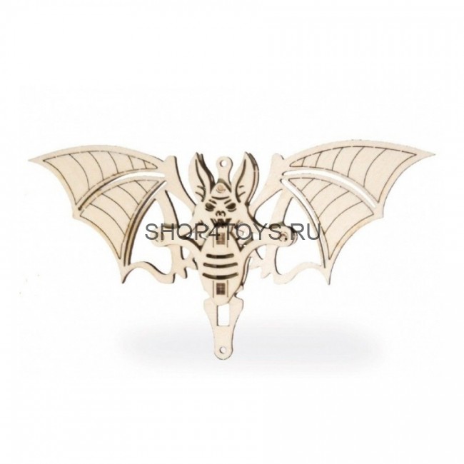 3D-пазл из дерева Wood Trick Вудик Летучая Мышь - 1234-W5