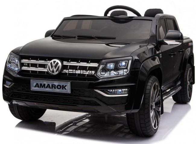Детский электромобиль Volkswagen Amarok Black 4WD MP4 - DMD-298-BLACK-MP4