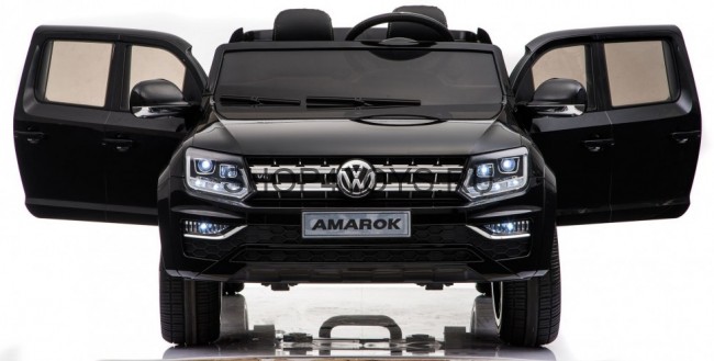 Детский электромобиль Volkswagen Amarok Black 4WD MP4 - DMD-298-BLACK-MP4