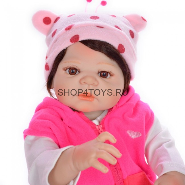 Реборн девочка с силиконовым телом Софи