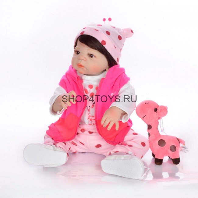 Реборн девочка с силиконовым телом Софи