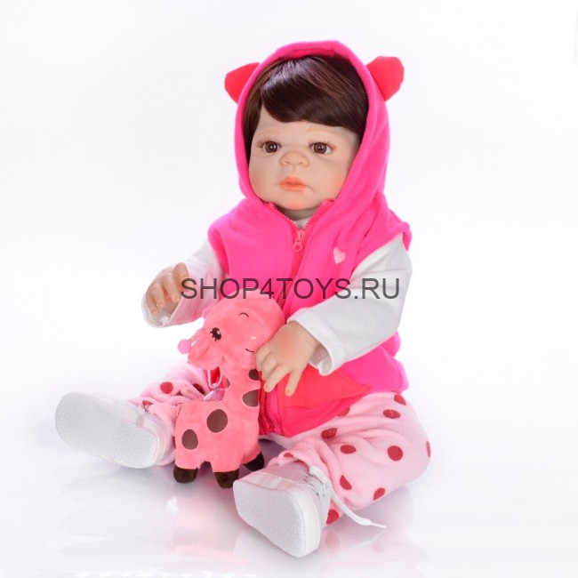 Реборн девочка с силиконовым телом Софи