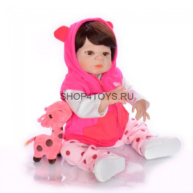 Реборн девочка с силиконовым телом Софи