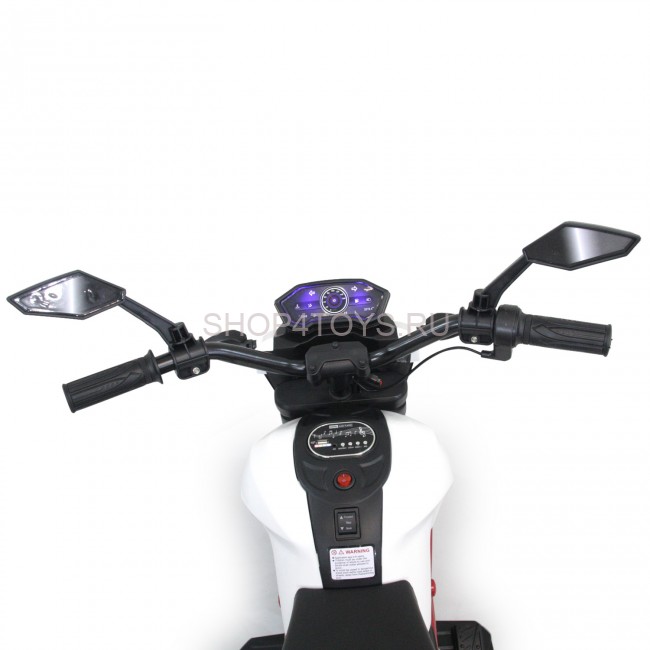 Детский электромотоцикл Harley Davidson - DLS01-WHITE-RED Детский электромотоцикл Harley Davidson - DLS01-WHITE-RED