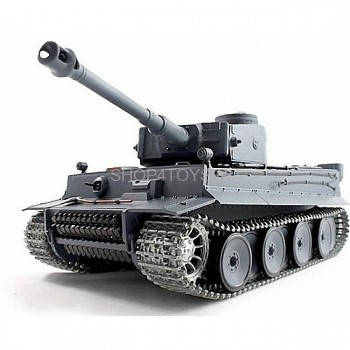 Радиоуправляемый танк Heng Long German Tiger PRO 1:16 (ИК+Пневмо) 2.4G - 3818-1PRO-MS V6.0 Радиоуправляемый танк Heng Long German Tiger PRO 1:16 (ИК+Пневмо) 2.4G - 3818-1PRO-MS V6.0