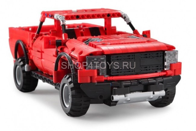 Радиоуправляемый конструктор CADA deTech красный пикап (549 деталей) - C51005W Радиоуправляемый конструктор CADA deTech красный пикап (549 деталей) - C51005W