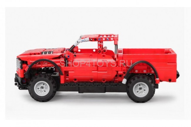 Радиоуправляемый конструктор CADA deTech красный пикап (549 деталей) - C51005W Радиоуправляемый конструктор CADA deTech красный пикап (549 деталей) - C51005W
