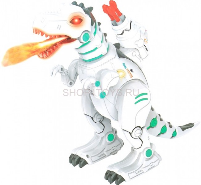 Радиоуправляемый интерактивный динозавр, стреляет ракетами + дышит паром - ZYB-B2981 Радиоуправляемый интерактивный динозавр, стреляет ракетами + дышит паром - ZYB-B2981