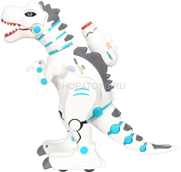 Радиоуправляемый интерактивный динозавр, стреляет ракетами + дышит паром - ZYB-B2981 Радиоуправляемый интерактивный динозавр, стреляет ракетами + дышит паром - ZYB-B2981