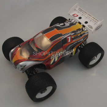 Радиоуправляемый джип HSP Electro Truggy Advance 4WD Li-Po 1:8 - 94061TOP - 2.4G Радиоуправляемая полноприводная модель внедорожника с электродвигателем, литий-полимерным аккумулятором и аппаратурой 2.4G