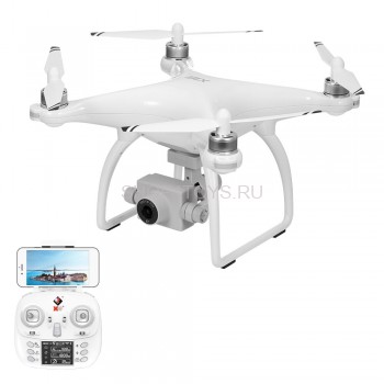 Квадрокоптер XK X1 FPV GPS c HD камерой 4K 5G и подвесом - XK-X1S-4K Квадрокоптер XK X1 FPV GPS c HD камерой 4K 5G и подвесом - XK-X1S-4K