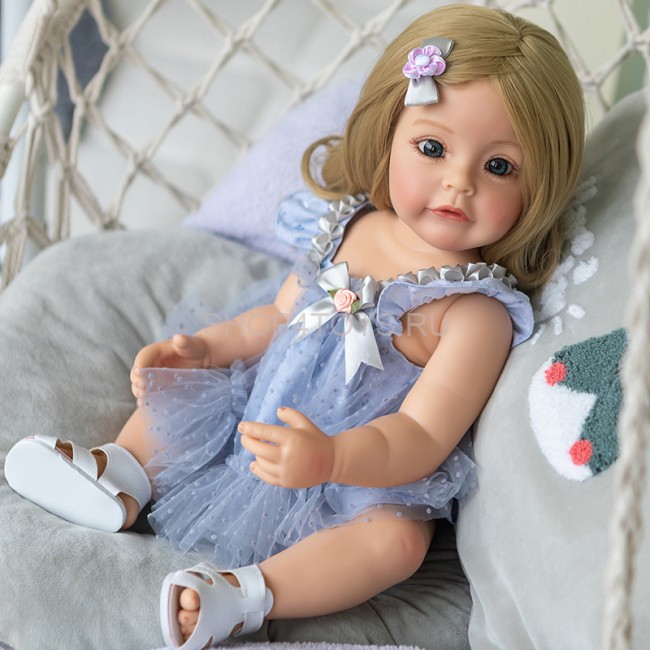 Реборн силиконовая девочка Кэтти