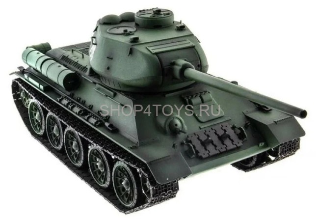 Радиоуправляемый танк Heng Long T-34 MS version V7.0 масштаб 1:16 2.4G - 3909-1-UpgA-V7
