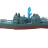 Радиоуправляемый военный корабль ракетный крейсер типа Тикондерога - HC803B