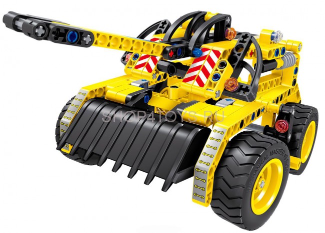 Конструктор 2 в 1 (бульдозер и танк) QiHui Technics 261 деталь - QH6803