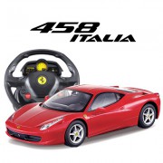 Радиоуправляемая машина Феррари MJX Ferrari 458 Italia 1:14, гироруль 2.4G - 3534A Радиоуправляемая машина Феррари MJX Ferrari 458 Italia 1:14, гироруль 2.4G - 3534A