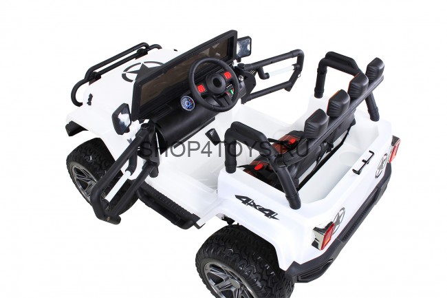 Радиоуправляемый белый джип Wrangler 2WD 2.4G - WXE1688-W