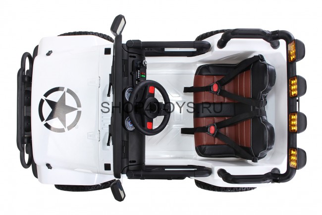 Радиоуправляемый белый джип Wrangler 2WD 2.4G - WXE1688-W