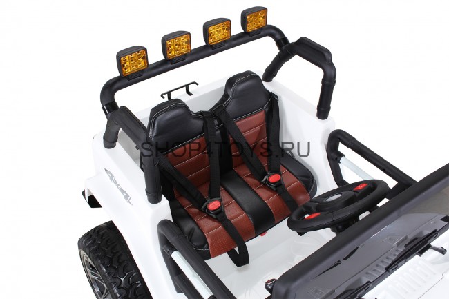 Радиоуправляемый белый джип Wrangler 2WD 2.4G - WXE1688-W