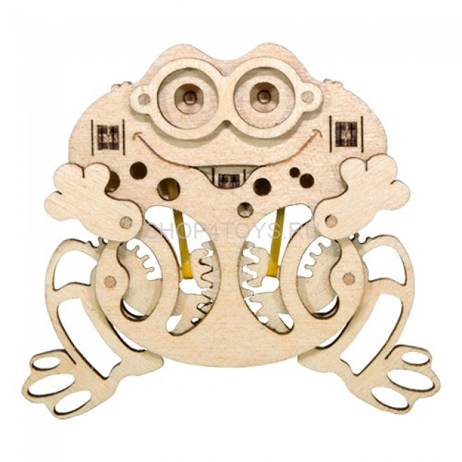3D-пазл из дерева Wood Trick Вудик Лягушка - 1234-W1 3D-пазл из дерева Wood Trick Вудик Лягушка - 1234-W1