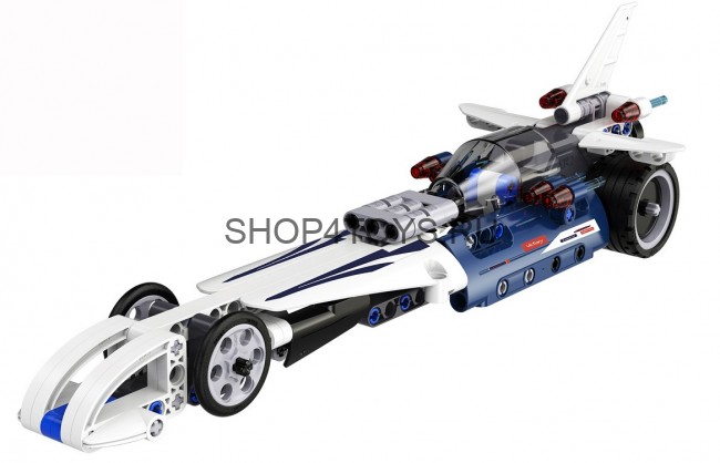 Конструктор Double E Cada Technics, гоночная машина, 144 детали, инерционная модель - C52003W Конструктор Double E Cada Technics, гоночная машина, 144 детали, инерционная модель - C52003W