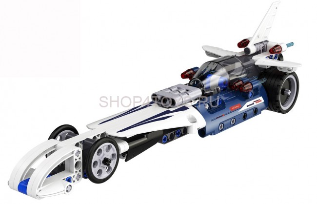 Конструктор Double E Cada Technics, гоночная машина, 144 детали, инерционная модель - C52003W Конструктор Double E Cada Technics, гоночная машина, 144 детали, инерционная модель - C52003W