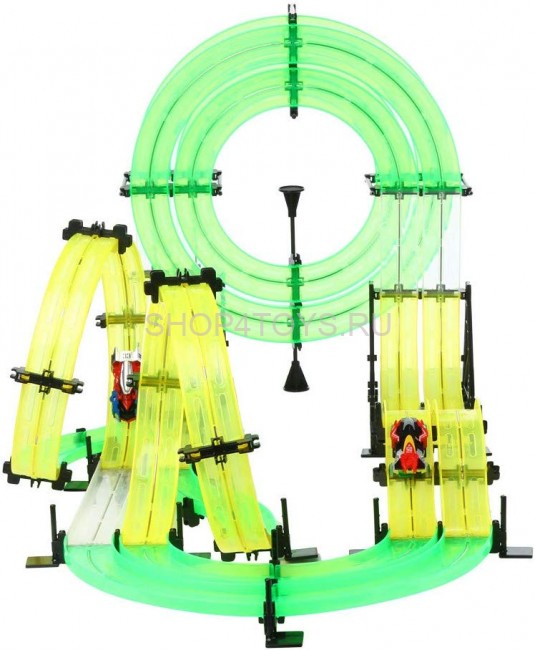 Гоночный трек AutoFlier (48 деталей, 8.6 м, 2 машинки, 2 пульта) - AF665 Гоночный трек AutoFlier (48 деталей, 8.6 м, 2 машинки, 2 пульта) - AF665