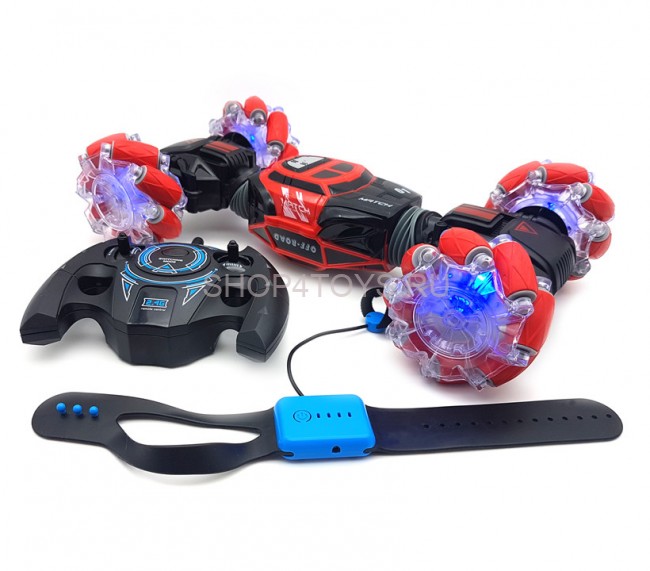 Радиоуправляемый внедорожник Твистер (часы + пульт) 1:16 - UD2196A-RED Радиоуправляемый внедорожник Твистер (часы + пульт) 1:16 - UD2196A-RED