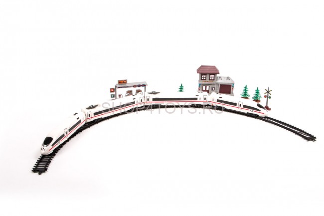 Железная дорога EUROEXPRESS, длина полотна 325см - 1602A Железная дорога EUROEXPRESS, длина полотна 325см - 1602A