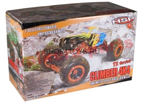 Радиоуправляемый краулер HSP Climber Electric Crawler 4WD 1:8 - 94880T2 - 2.4G Радиоуправляемый краулер HSP Climber Electric Crawler 4WD 1:8 - 94880T2 - 2.4G