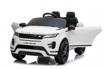 Детский электромобиль Land Rover Range Rover Evoque 4WD 12V - DK-RRE99-WHITE Детский электромобиль Land Rover Range Rover имеет корпус, который изготовлен из качественного, крепкого нетоксичного пластика, который не имеет посторонних запахов и раздражителей. Подвеска, оси и рулевое управление изготовлены из металла!