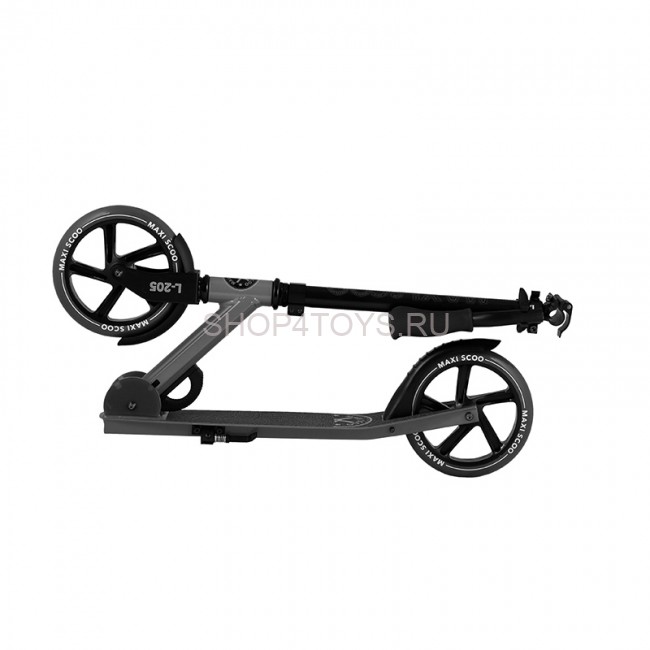 Самокат Двухколесный Складной, Серый - MSC-L205-G Самокат Двухколесный Складной, Серый - MSC-L205-G