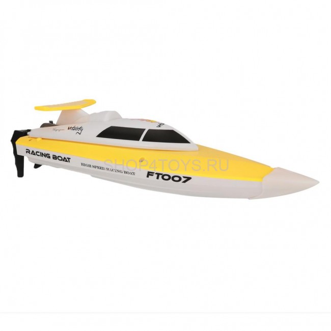 Радиоуправляемый катер Fei Lun FT007 2.4G - FT007-YELLOW Радиоуправляемый катер Fei Lun FT007 2.4G - FT007-YELLOW