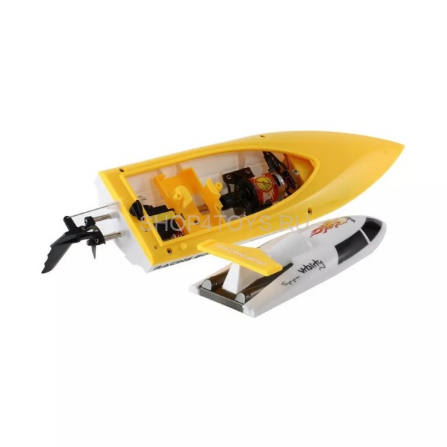Радиоуправляемый катер Fei Lun FT007 2.4G - FT007-YELLOW Радиоуправляемый катер Fei Lun FT007 2.4G - FT007-YELLOW