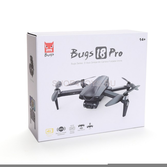 Радиоуправляемый квадрокоптер MJX B18 PRO 4K 3-Axis Gimbal EIS GPS 5G - MJX-B18PRO Радиоуправляемый квадрокоптер MJX B18 PRO 4K 3-Axis Gimbal EIS GPS 5G - MJX-B18PRO