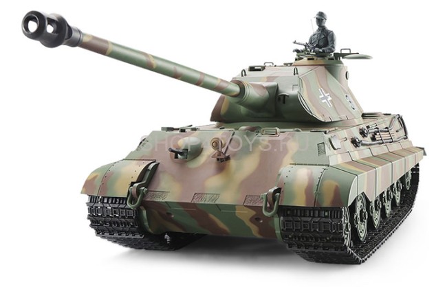 Радиоуправляемый танк Heng Long King Tiger MS version V7.0 масштаб 1:16 2.4G - 3888A-1-UpgA-V7 Радиоуправляемый танк Heng Long King Tiger MS version V7.0 масштаб 1:16 2.4G - 3888A-1-UpgA-V7