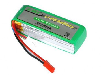 Аккумулятор - EK1-0188 Аккумулятор литий полимерный 11.1V 800mAh - EK1-0188 (001336)