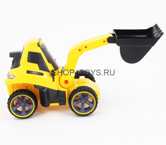 Радиоуправляемый трактор с ковшом для малышей 1:18 - 7777-08 Радиоуправляемый трактор с ковшом для малышей 1:18 - 7777-08